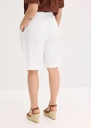 Short en twill avec ceinture à nouer, bonprix