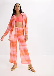 Pantalon ample à imprimé batik, bonprix