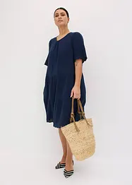 Robe en gaze de coton à broderies anglaises, bonprix