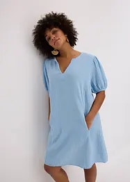 Robe courte en gaze de coton, bonprix