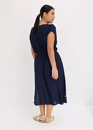 Robe midi bohème avec broderie, bonprix