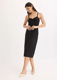 Robe midi ajustée, bonprix