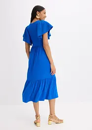 Robe en jersey à motif ajouré en viscose douce et extensible, bonprix