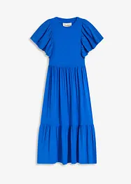 Robe en jersey à motif ajouré en viscose douce et extensible, bonprix