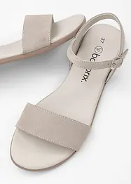 Sandales en cuir, bonprix