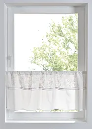 Brise-bise en coton brodé, bonprix