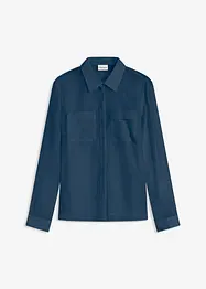 Blouse transparente et texturée, bonprix