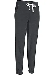 Pantalon en molleton, taille élastiquée, bonprix