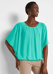 Tunique en crêpe avec doublure top, bonprix