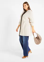 Jean large taille mi-haute élastiquée, bonprix