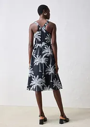 Robe midi en ramie, bonprix