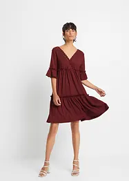 Robe avec broderie anglaise, bonprix