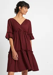 Robe avec broderie anglaise, bonprix