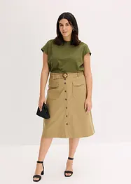 Jupe en twill, bonprix