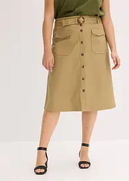 Jupe en twill, bonprix