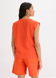 Chemisier sans manches en viscose mélangée, bonprix