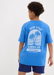T-shirt à imprimé dans le dos, en coton, bonprix