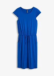 Robe midi en jersey viscose extensible, bonprix