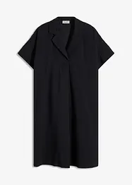 Robe ample en coton avec pli plat devant, bonprix