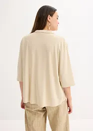 Tunique fluide en maille piquée de viscose, bonprix