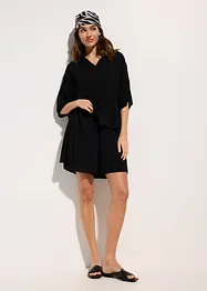 Chemisier court de plage en viscose fluide, bonprix