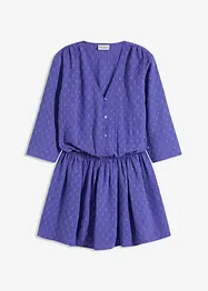 Robe courte en matière texturée, bonprix