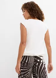 Top à base élastiquée, bonprix