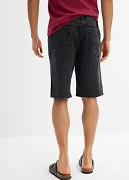 Bermuda classique en jean avec taille élastiquée, bonprix