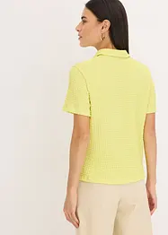Chemisier en jersey texturé, bonprix