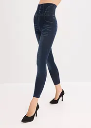 Legging sculptant sans coutures imitation jean, effet sculptant fort, bonprix