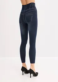 Legging sculptant sans coutures imitation jean, effet sculptant fort, bonprix