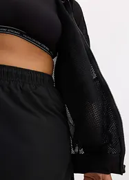 Veste de sport transparente en mesh, oversize, bonprix
