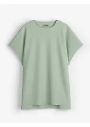 T-shirt plus long derrière en jersey coton épais, bonprix