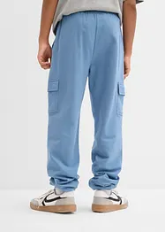 Pantalon de jogging à poches cargo, 100% coton, bonprix
