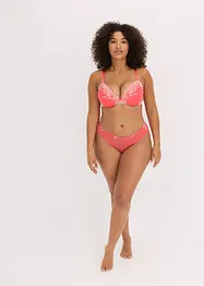 Lot de 2 soutiens-gorge à coques et dentelle multicolore, bonprix