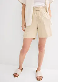 Short en lin mélangé, bonprix