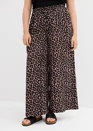 Pantalon palazzo en gaze de coton, bonprix