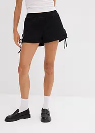 Short à taille élastiquée en coton extensible, bonprix