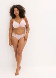 Lot de 2 soutiens-gorge avec armatures et coton doux, bonprix