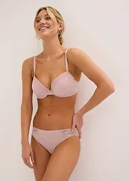 Lot de 4 slips avec dentelle, bonprix