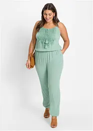 Combinaison en viscose texturée, bonprix