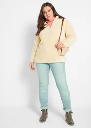 Jean skinny taille mi-haute, extensible, bonprix