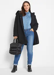 Jean skinny taille mi-haute, extensible, bonprix