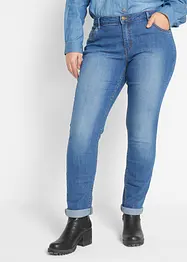 Jean skinny taille mi-haute, extensible, bonprix