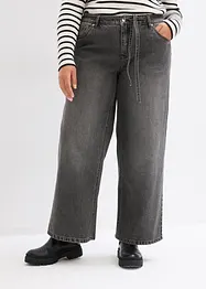 Jean large taille mi-haute, bonprix