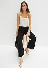 Pantalon large en viscose, bonprix
