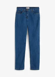 Jean droit taille mi-haute, extensible, bonprix