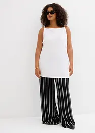 Top long en coton extensible, bonprix
