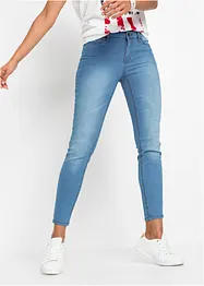 Jean skinny, taille mi-haute, raccourci, bonprix