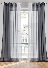 Voilages à effet ombré (2 pces), bonprix